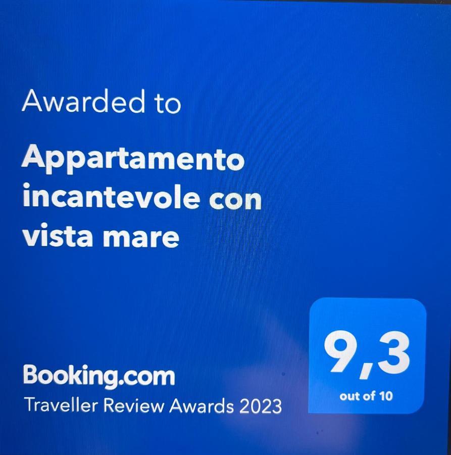 Appartamento incantevole con vista mare Buoncammino Esterno foto